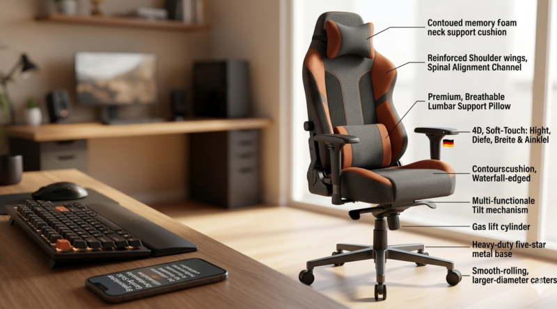 Ergonomischer Gaming Stuhl: Der ultimative Guide für Gesundheit, Performance und Komfort